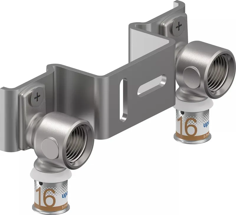 Uponor S-Press PLUS priet. alkūnių kmpl. Gemini 16-Rp1/2"FT c/c120mm