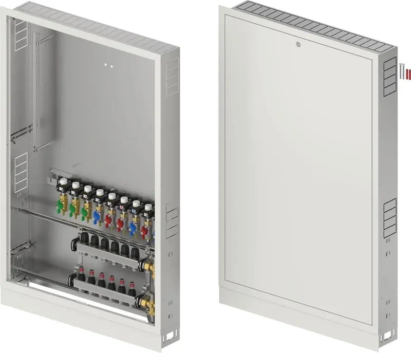 Combi Port E-Pro 1200x750x150 6HMV+9BV įleidžiama spintelė su kolektoriumi