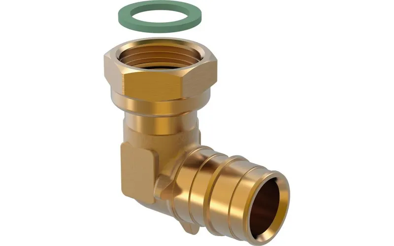 Q&E 25-G3/4"SN alkūnė su laisva veržle