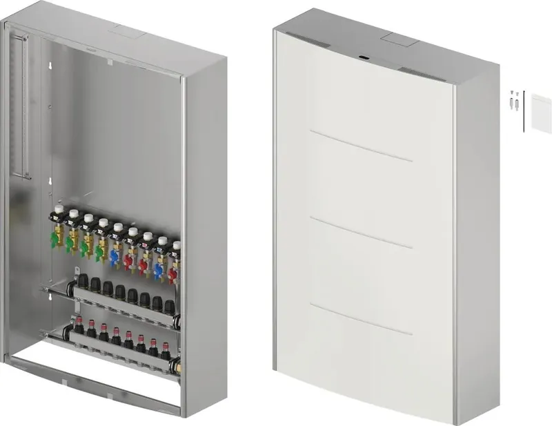 Combi Port E-Pro 1200x750x260 8HMV+9BV virštinkinė spintelė su kolektoriumi
