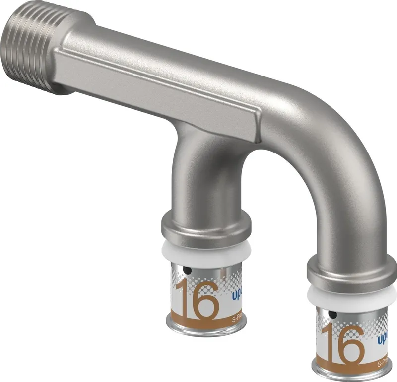 S-Press PLUS 20-20-R3/4" U trišakis išoriniu sriegiu