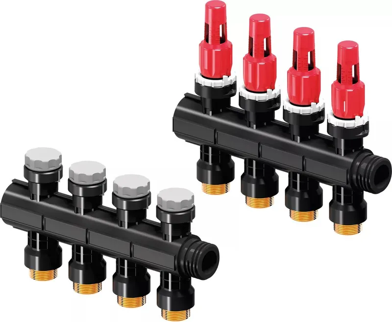 Vario PLUS FM 4x3/4 Euro kolektorius su debit.