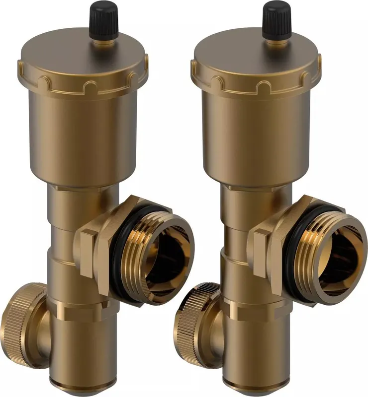 Uponor Vario kolektoriaus komplektas su automatiniu nuorintoju ir papildymo vožtuvu B