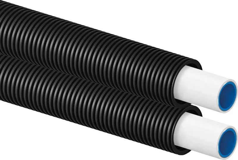 Uni Pipe PLUS 16x2,0 - 25/20 black 50m vamzdis apsauginiame šarve
