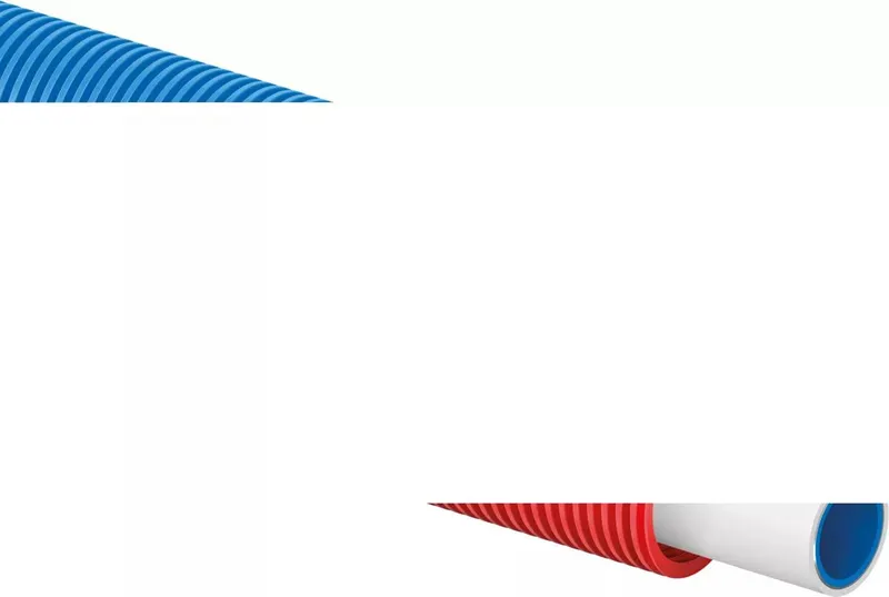 Uni Pipe PLUS 20x2,25 - 28/23 blue 75m vamzdis apsauginiame šarve