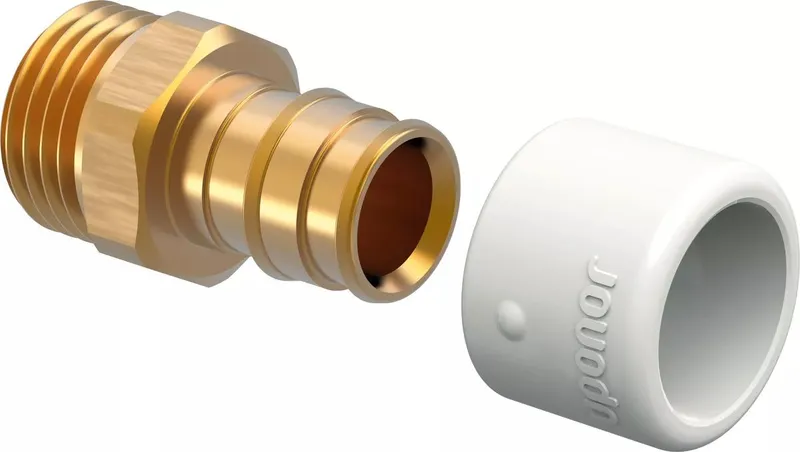 Uponor Q&E jungtis išoriniu sriegiu 18x1/2"