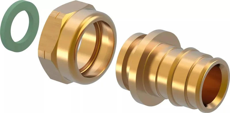 Q&E 20-G1/2"SN jungtis su laisva veržle