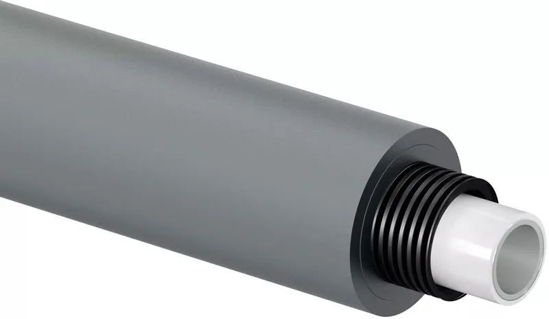 Uni Pipe PLUS 16x2,0 - 25/20 grey 75m vamzdis izoliuotas