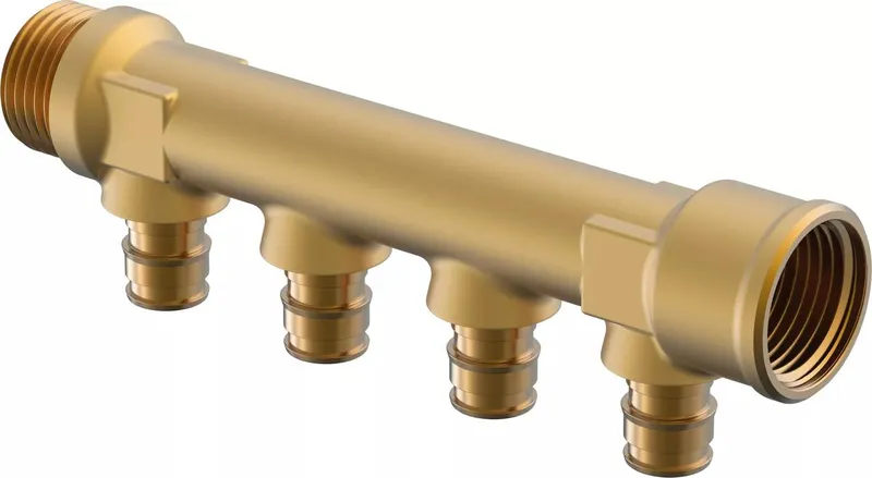 Q&E 3/4" 4x16 c/c35 srieginis kolektorius