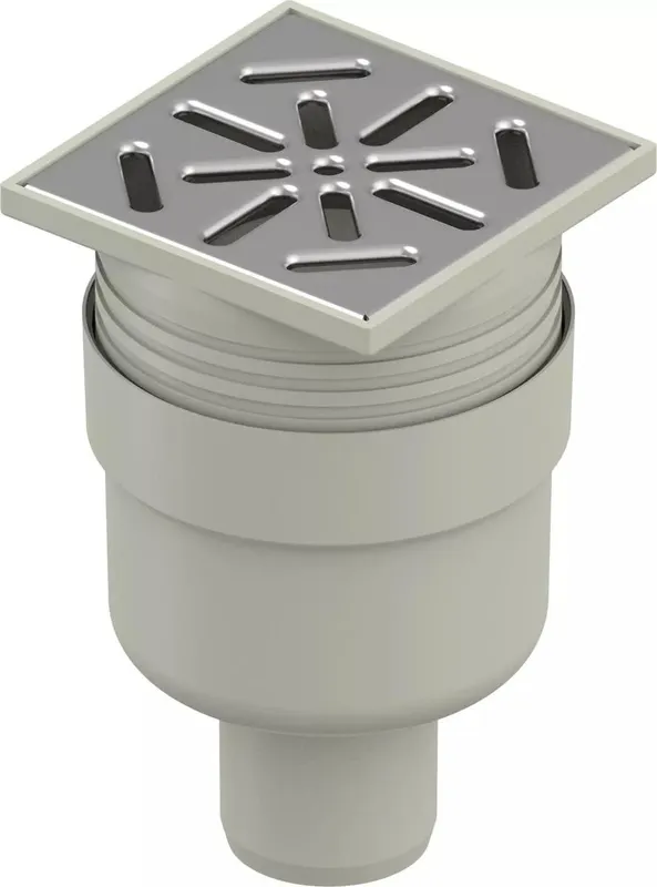 Aqua Ambient 100mmx100mm FI 50 vertikalus trapas