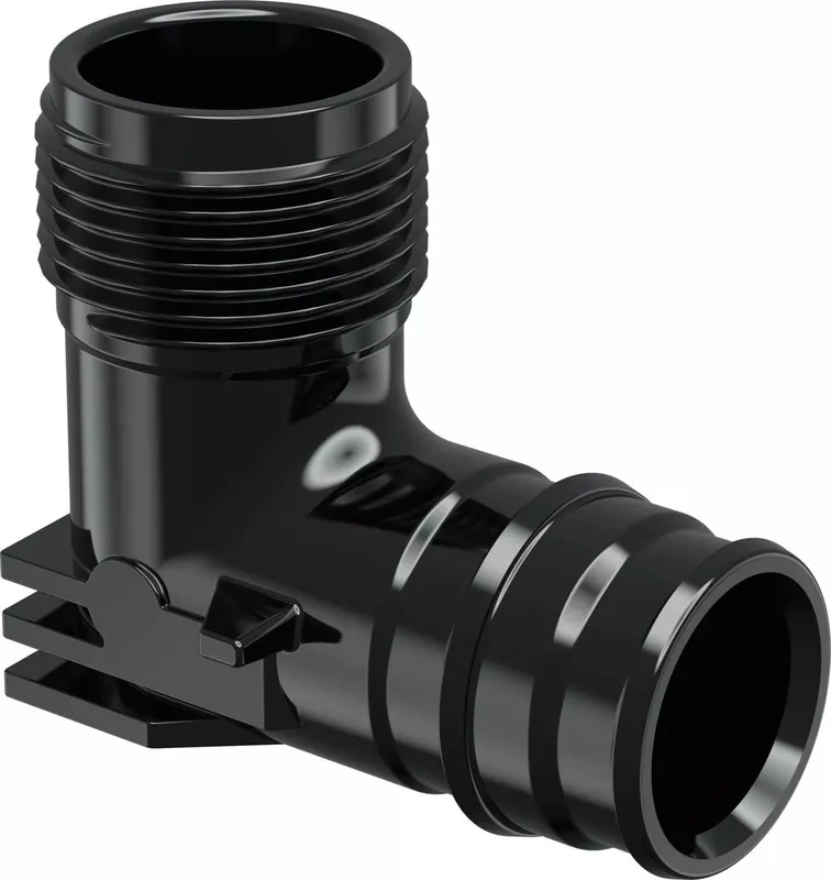 Q&E 25-G3/4" alkūnė išoriniu sriegiu