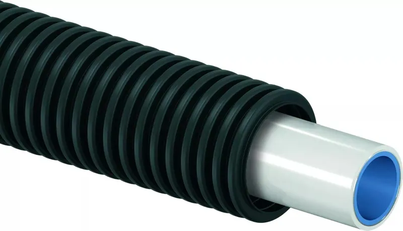 Uni Pipe PLUS 16x2,0 - 25/20 black 75m vamzdis apsauginiame šarve