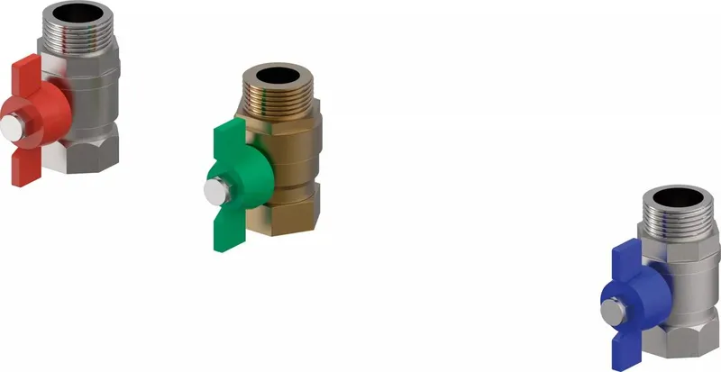 Combi Port Gen x3,DN20 Rutuliniai ventiliai