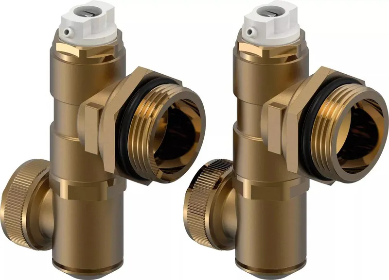 Uponor Vario kolektoriaus komplektas su mechaniniu nuorintoju ir papildymo vožtuvu B