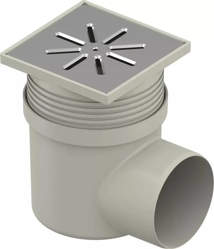 Aqua Ambient 150mmx150mm FI 110 horizontalus trapas