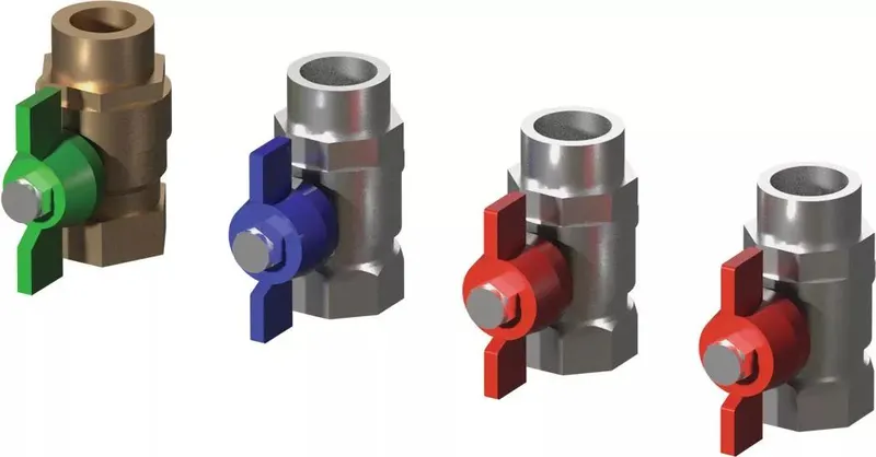 Combi Port Gen x4,DN20 Rutulinių ventilių kompektas