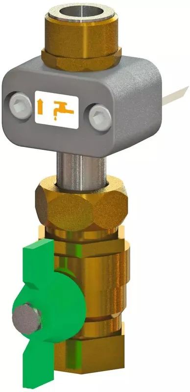 Combi Port E-Pro x1,DN20 Cirkuliacinės linijos rutulinis ventilis
