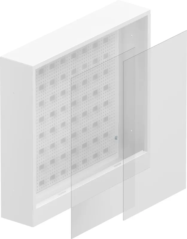 Aqua PLUS B, 550x500x108 spintelė