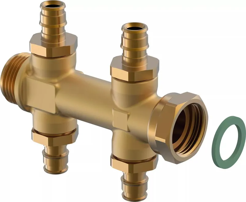 Aqua PLUS 3/4"MT/SN 2x2X16 c/c50 kolekt. sukamas dvigubas