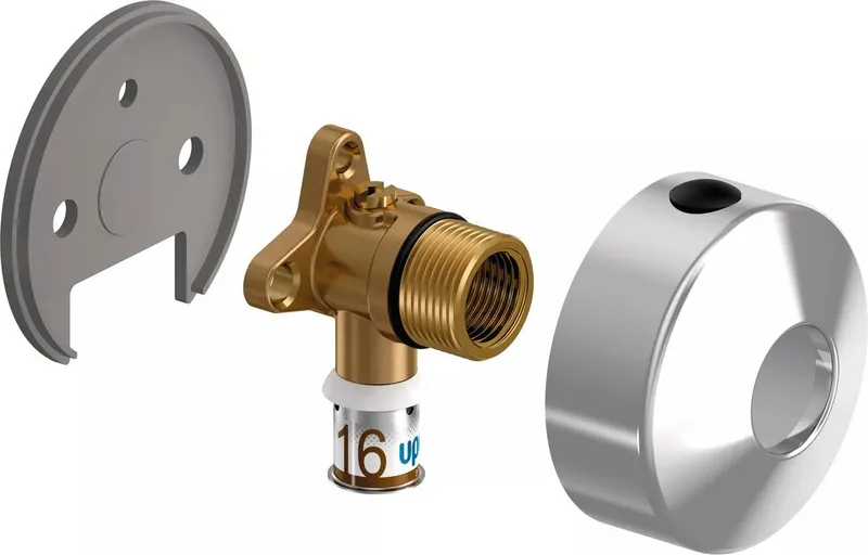 Uponor S-Press PLUS priet. Alkūnių apdailinė dėžutė 16-RP3/4"FT