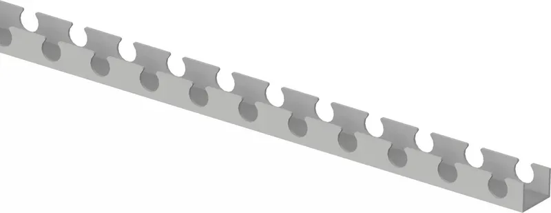 Fix 9,9mm c/c20mm 2,5m fiksavimo juosta