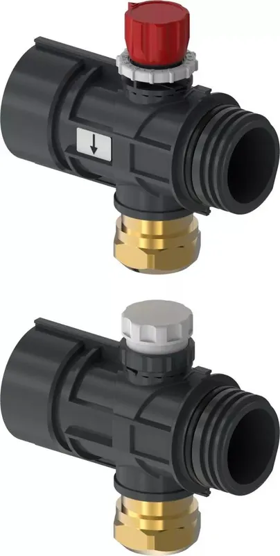 Magna 1x25 kolektoriaus segmentas su vožtuvu
