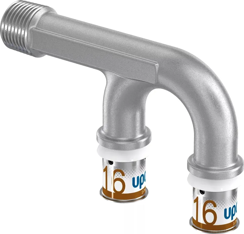 S-Press PLUS 16-16-R1/2" U trišakis išoriniu sriegiu