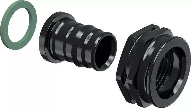 Q&E 20-G3/4"SN jungtis su laisva veržle