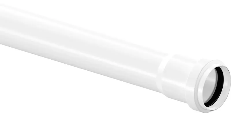 Uponor nuotekų vamzdis su mova d32 baltas 1M PP
