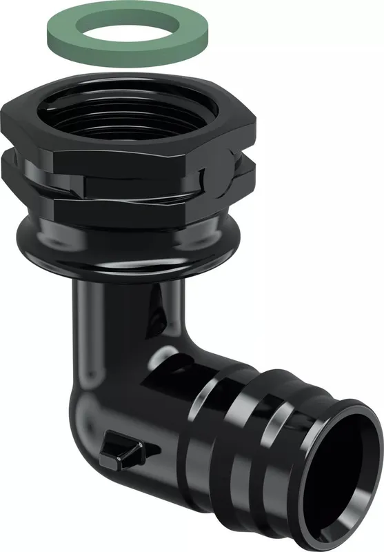 Q&E 20-G1/2"SN alkūnė su laisva veržle