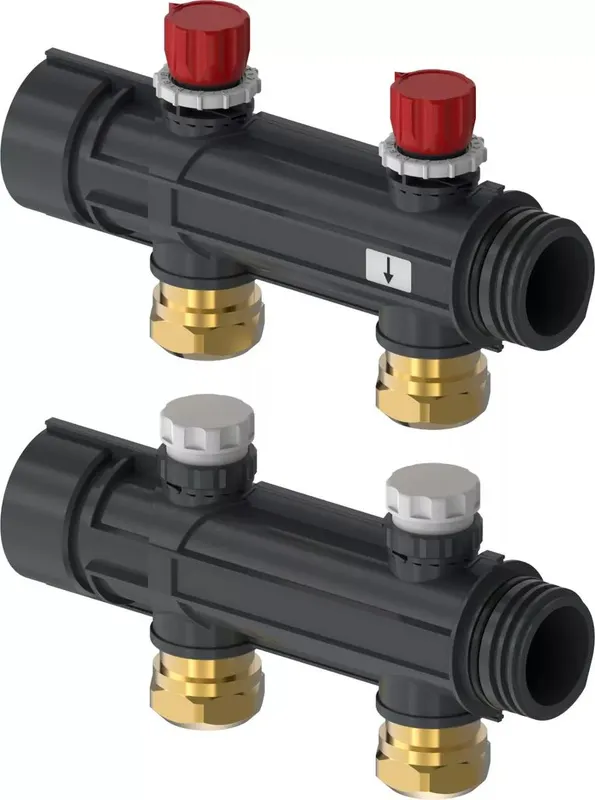 Magna 2x25 kolektoriaus segmentas su vožtuvu