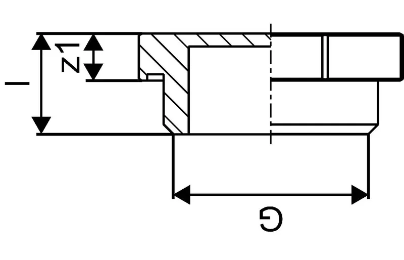 Uni-C 1" kolektoriaus S/SH aklė išor. sr.