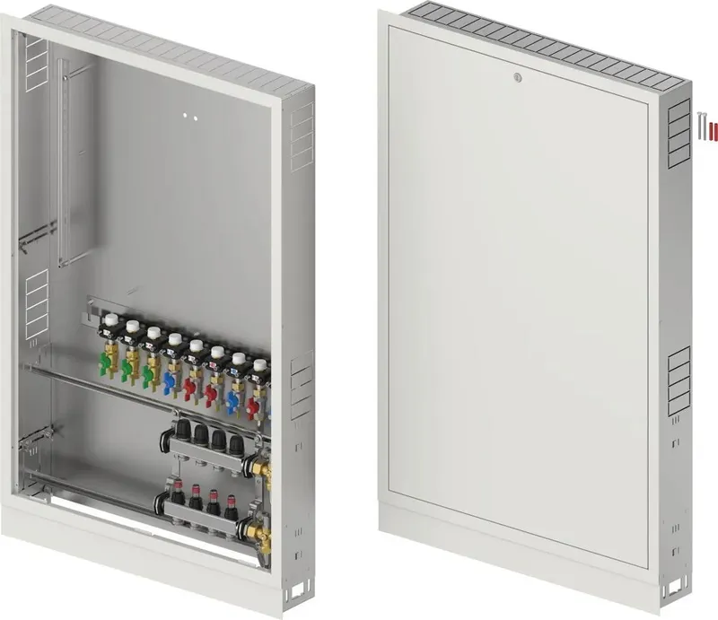 Combi Port E-Pro 1200x750x150 4HMV+9BV įleidžiama spintelė su kolektoriumi