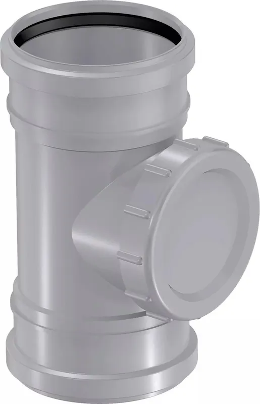 Uponor kanalizacijos revizija 75 pilkos spalvos
