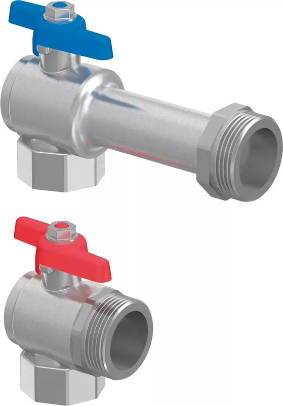 Vario Rp 3/4" - G1" kampinis rutulinis ventilis