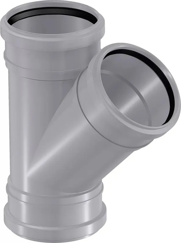 Uponor kanalizacijos movinis trišakis 32/32 45 * balta
