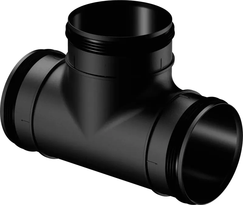 Ventilation 125-125x90° trišakis